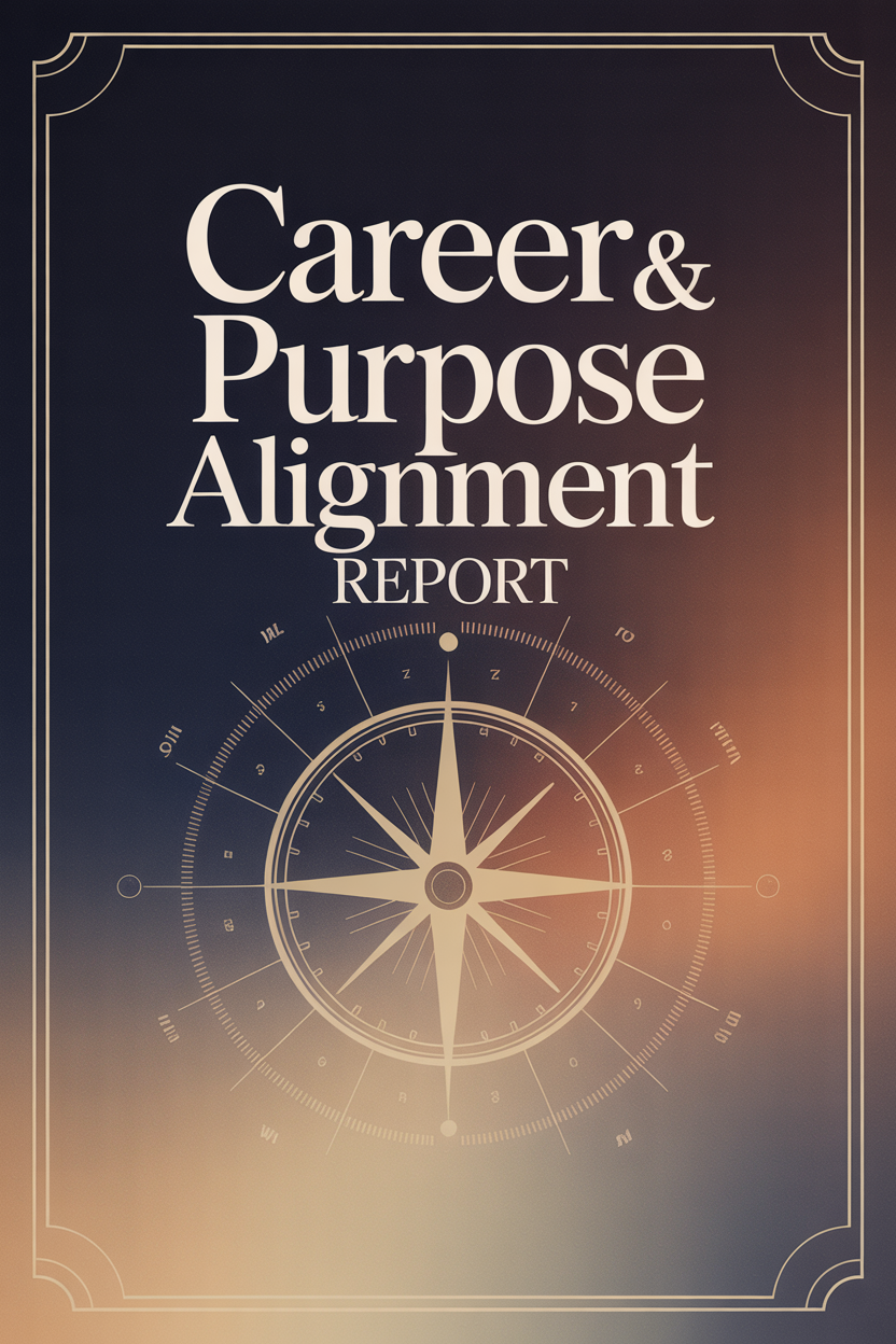 Career & Purpose Alignment Cover